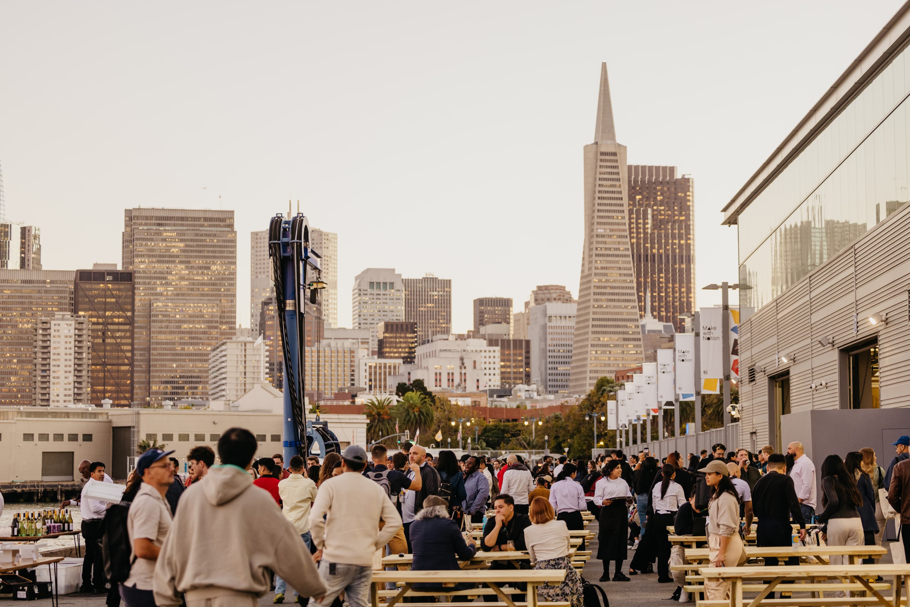 Scenes from Make with Notion